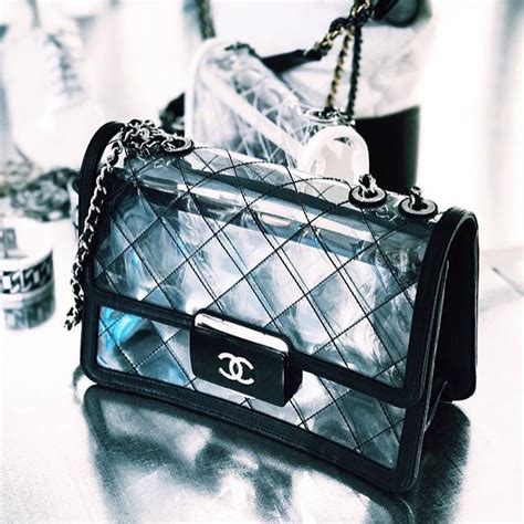 chanel transparent bag price|chanel bag cost.